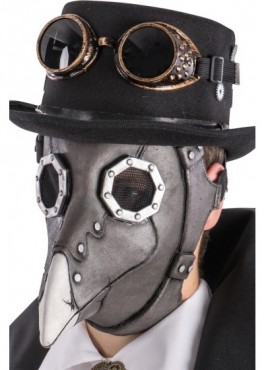 MASKA GUMI STEAMPUNK PTIČ